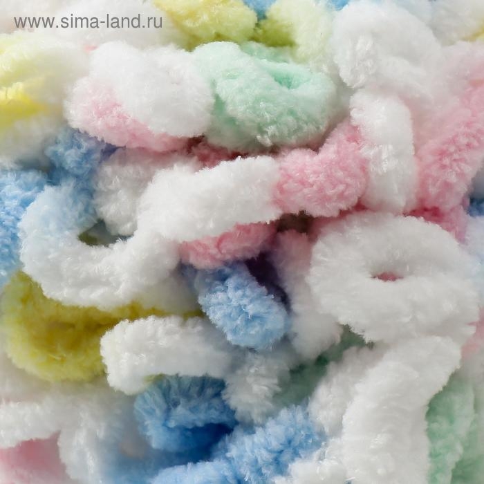 Пряжа "Puffy Fine Color" 100% микрополиэстер 14,5м/100гр (5949 детский)