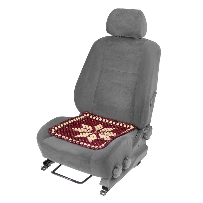 Накидка массажер TORSO на сиденье 42×42 см, дерево, микс Накидка массажер TORSO на сиденье 42×42 см, дерево, микс