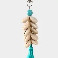 Брелок, 21 см, цв. бирюзовый Брелок, 21 см, цв. бирюзовый