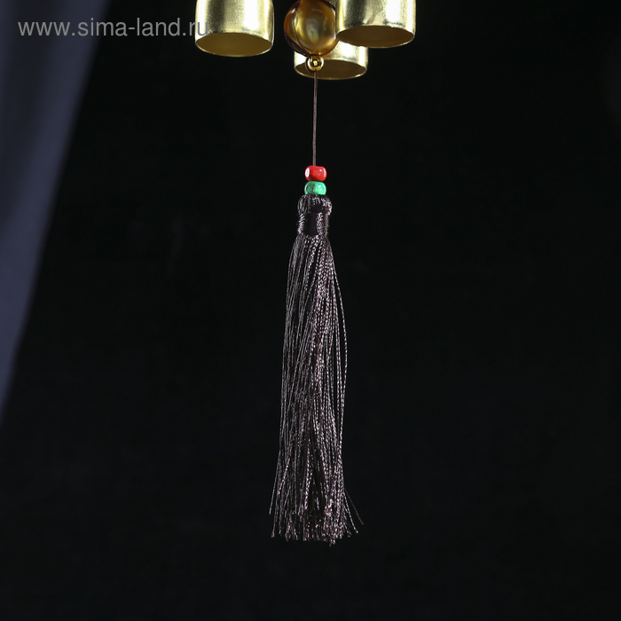 Музыка ветра металл Музыка ветра металл "Маленький будда" 3 колокольчика МИКС 40 см