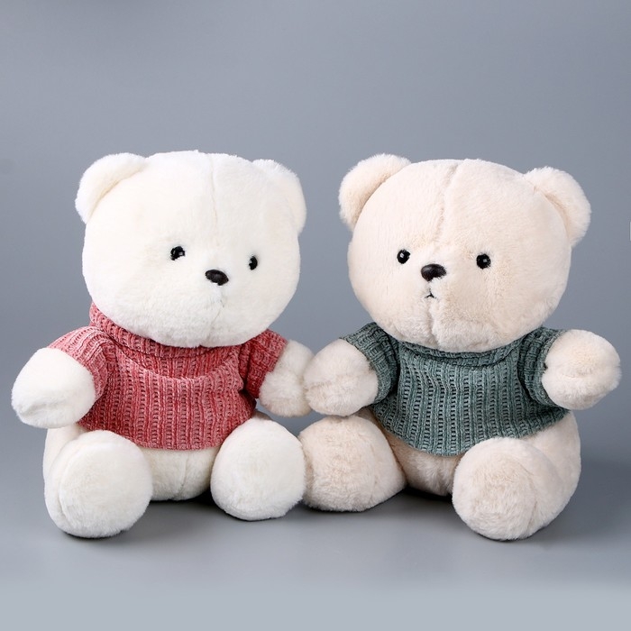 Мягкая игрушка «Мишка», 26 см, в кофте, МИКС Мягкая игрушка «Мишка», 26 см, в кофте, МИКС