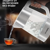 Чайник HYK-P4025 1,9л 2200Вт белый (пластик)