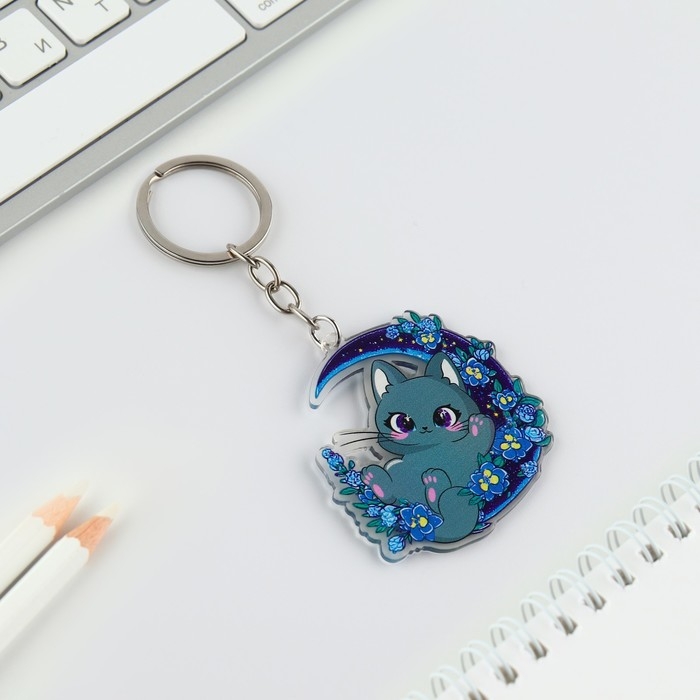 Парные брелоки «Котики» набор, 2 шт.