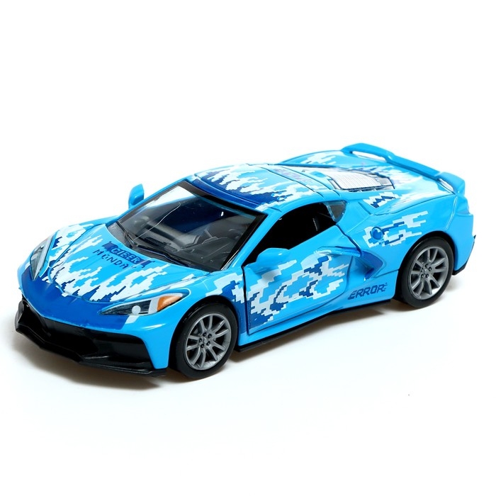 Машина металлическая «Спорткар», 1:32, инерция, открываются двери, цвет МИКС Машина металлическая «Спорткар», 1:32, инерция, открываются двери, цвет МИКС