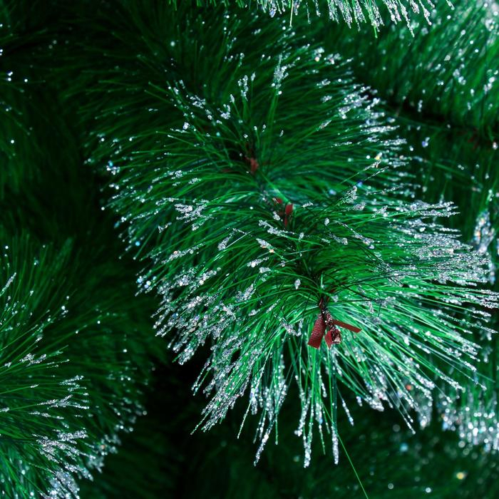 Кедр Кедр "Серебро" пласт подставка, 90 см d иголок 10 см d нижнего яруса 58 см 57 веток