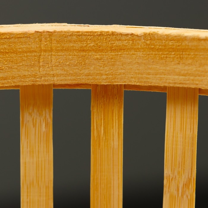 Подставка для цветов, 25 х 25 х 22 см, натуральный Подставка для цветов, 25 х 25 х 22 см, натуральный