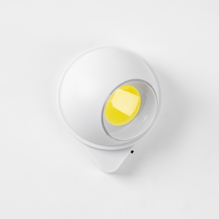 Фонарь-светильник, 80 лм, COB, 3 ААА, магнит, клейкая основа, 7.5 х 9.2 х 5.5 см Фонарь-светильник, 80 лм, COB, 3 ААА, магнит, клейкая основа, 7.5 х 9.2 х 5.5 см