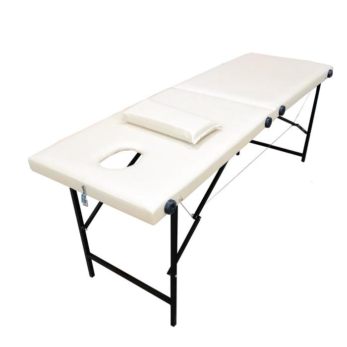 Массажный стол «Колибри» 180×60×70, цвет бежевый