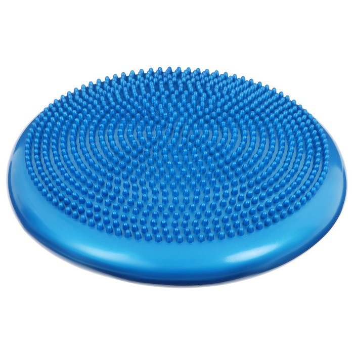 Подушка балансировочная ONLYTOP, массажная, d=35 см, цвета МИКС Подушка балансировочная ONLYTOP, массажная, d=35 см, цвета МИКС