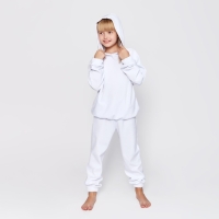 Комплект детский (худи, брюки) MINAKU: Casual Collection KIDS цвет белый, рост 104