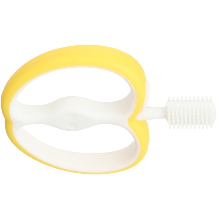 Прорезыватель силиконовый, массажер «Яблочко», цвет МИКС, Крошка Я