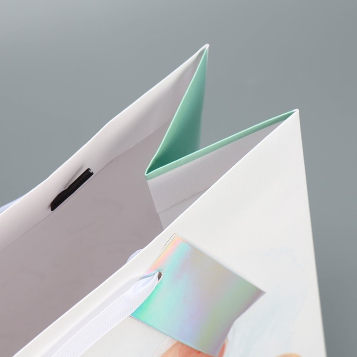 Пакет подарочный ламинированный, упаковка, «Для тебя», 25.4 х 30.5 х 12.7 см