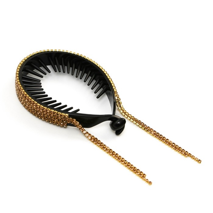 Заколка для волос со стразами «Ты прекрасна», 12.5 х 7 х 1.5 см Заколка для волос со стразами «Ты прекрасна», 12.5 х 7 х 1.5 см