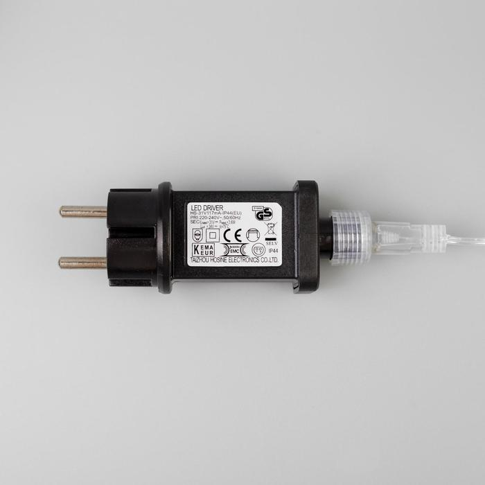 Светодиодная фигура «Снеговик» 65 × 90 × 20 см, металл, 31 В, свечение белое