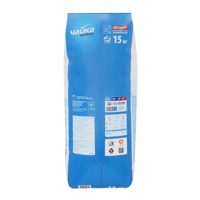 Стиральный порошок Чайка,  Стиральный порошок Чайка, "Балтийское море", универсальный, автомат, 15 кг