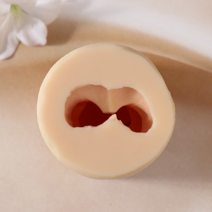 Молд силиконовый Молд силиконовый "Мишка с подарком" Силикон 8х5,5х5 см