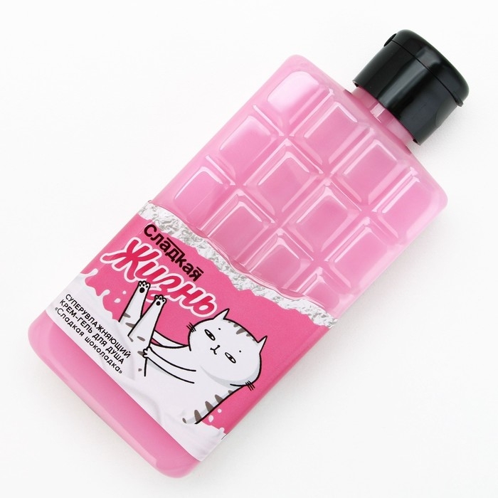 Гель для душа «Сладкая жизнь», 300 мл, аромат шоколада, ЧИСТОЕ СЧАСТЬЕ Гель для душа «Сладкая жизнь», 300 мл, аромат шоколада, ЧИСТОЕ СЧАСТЬЕ