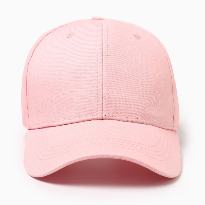 Кепка женская однотонная MINAKU цвет нежно-розовый, р-р 58 Кепка женская однотонная MINAKU цвет нежно-розовый, р-р 58