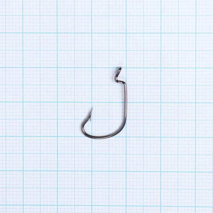 Крючки  Крючки "Волжанка", серия Offset Worm, № 3, 5 шт.