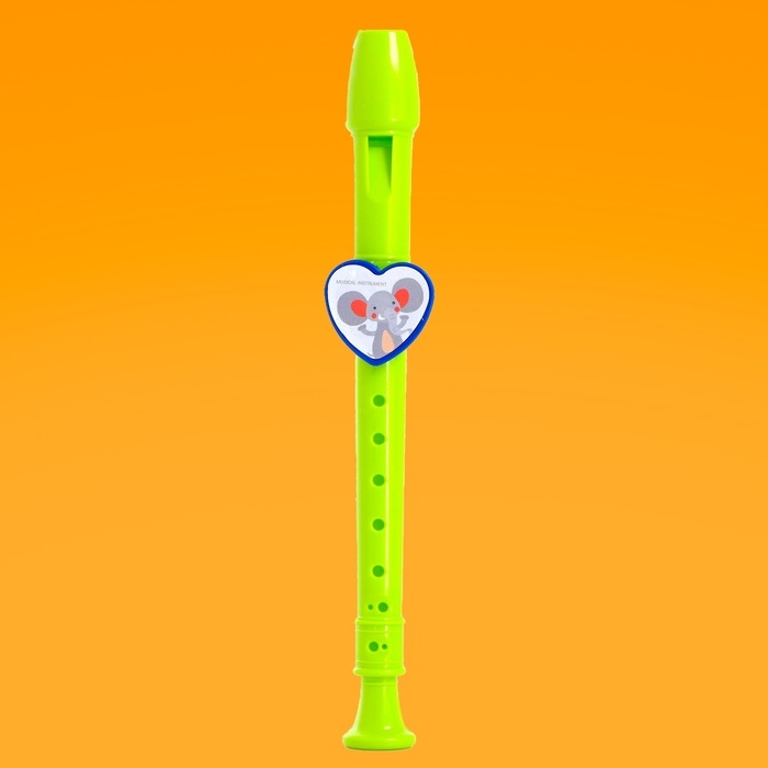 Игрушка музыкальная флейта «Зверята», цвета МИКС Игрушка музыкальная флейта «Зверята», цвета МИКС