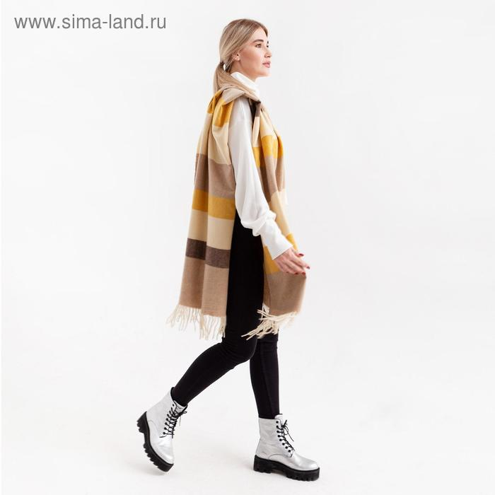 Палантин женский MINAKU с полосками, размер 70*180  см Палантин женский MINAKU с полосками, размер 70*180  см