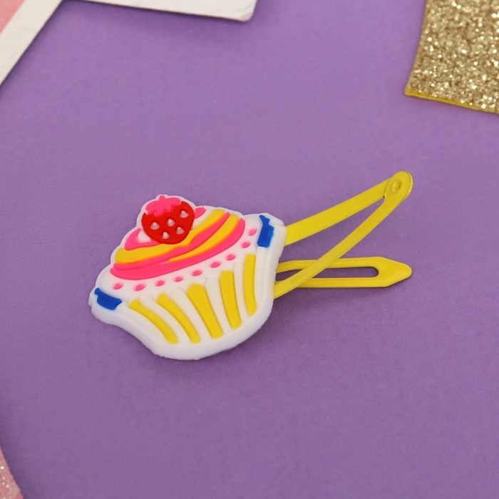 Набор для волос Набор для волос "Ширли" (2 резинки 5 см, 4 невидимки 5,5 см) пчёлка, жёлтый