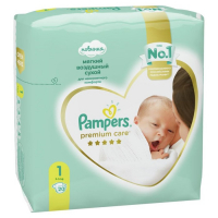 Подгузники Pampers Premium Care(2-5 кг), 20 шт