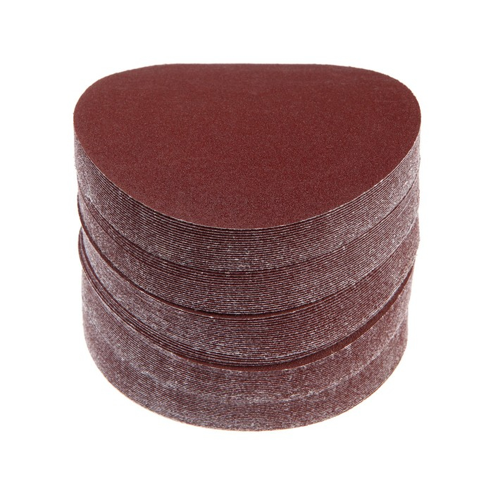 Круг абразивный шлифовальный под Круг абразивный шлифовальный под "липучку" ТУНДРА, 125 мм, Р120, 100 шт.