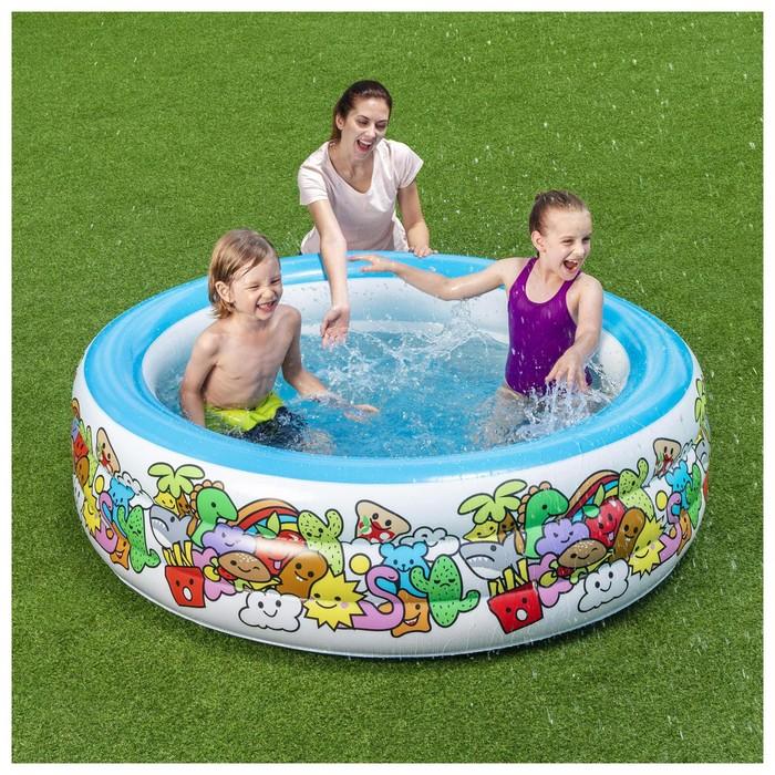 Бассейн надувной «Персонаж», 152 х 51 см, от 6 лет, 51121 Bestway Бассейн надувной «Персонаж», 152 х 51 см, от 6 лет, 51121 Bestway