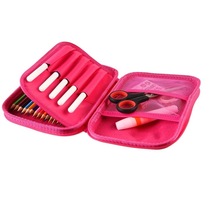 Пенал каркасный 2 секции, с эффектом 3D, 150х220х40 мм, Коты Аристократы Пенал каркасный 2 секции, с эффектом 3D, 150х220х40 мм, Коты Аристократы