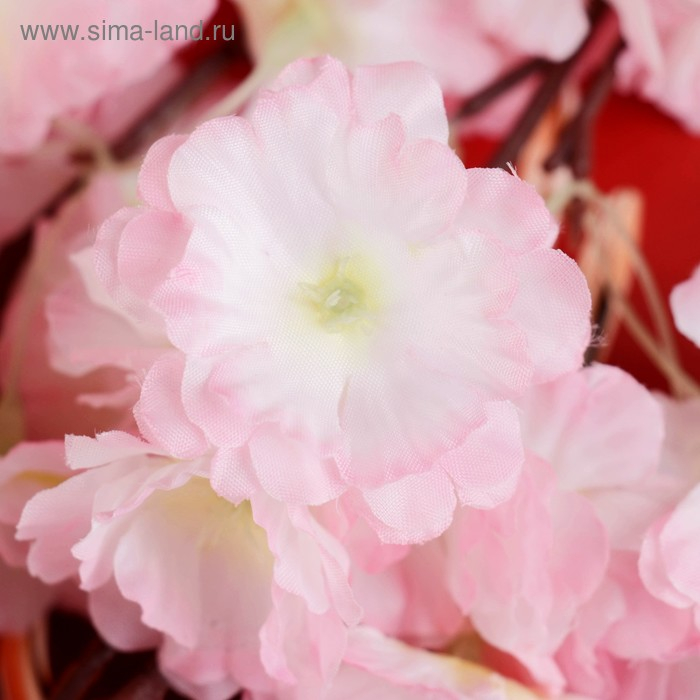 Цветы искусственные  Цветы искусственные "Мелани" 6х100 см, свето-розовый