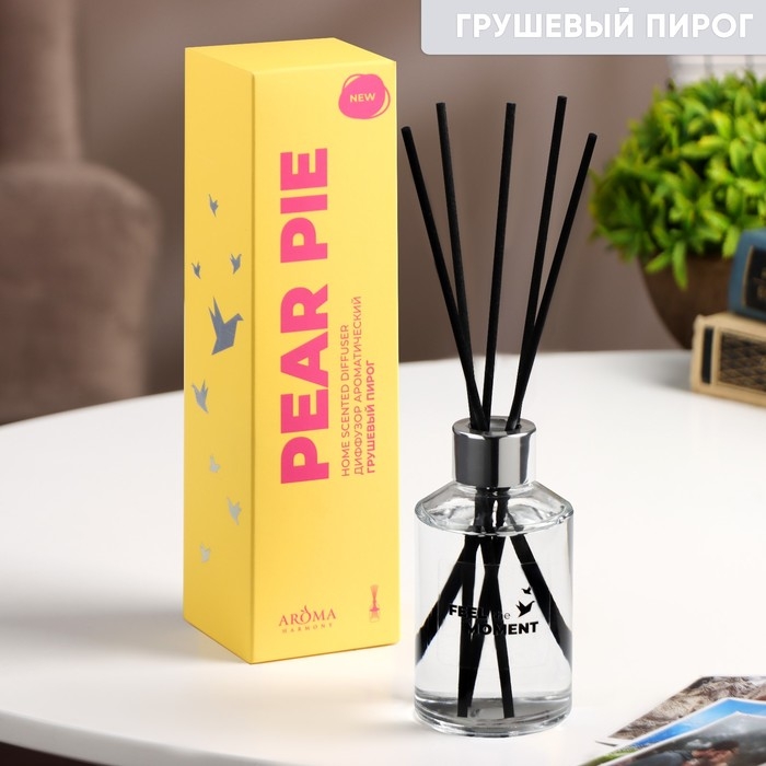 Диффузор ароматический Диффузор ароматический "PEAR PIE", 100 мл, грушевый пирог