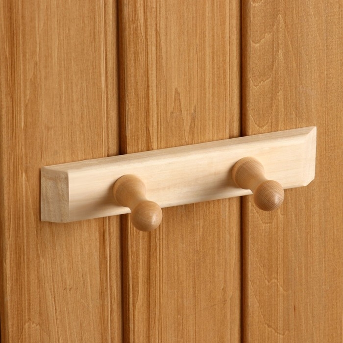 Вешалка 2 крючка, липа Вешалка 2 крючка, липа