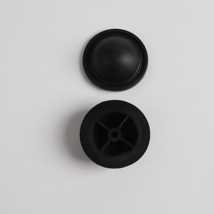 Ножки для чемодана круглые d4*1,5см (наб 10шт цена за наб) пластик чёрный Ножки для чемодана круглые d4*1,5см (наб 10шт цена за наб) пластик чёрный