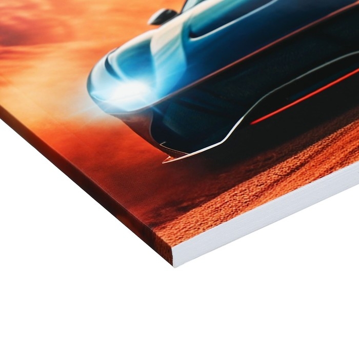 Альбом для рисования А4, 48 листов на склейке Альбом для рисования А4, 48 листов на склейке "В пустыне", обложка мелованный картон, выборочный УФ-лак, блок офсет 120г/м2