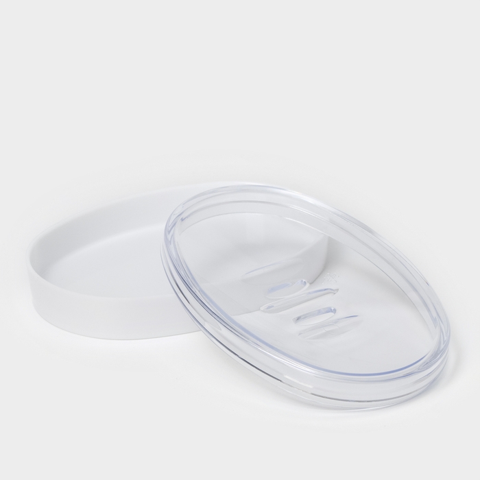 Мыльница Joli, цвет снежно-белый Мыльница Joli, цвет снежно-белый