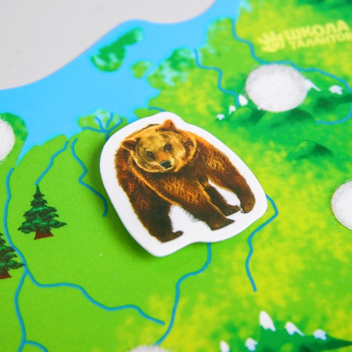 Игра на липучках «Животные России» МИНИ Игра на липучках «Животные России» МИНИ