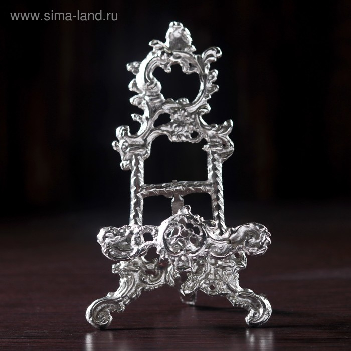 Мини мольберт  Мини мольберт "Трезубец" латунь 8,5х3,5х16 см