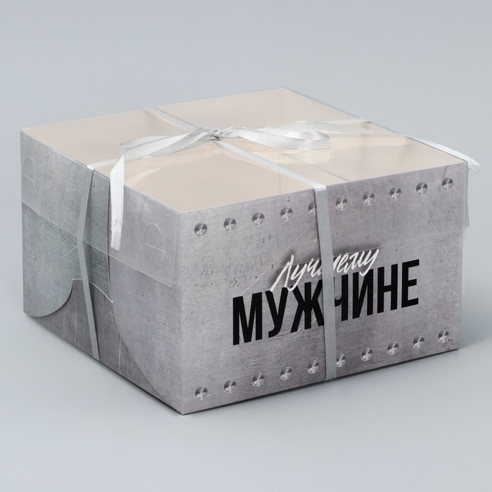 Коробка для капкейка, кондитерская упаковка, 4 ячейки «Лучшему», 16 х 16 х 10 см Коробка для капкейка, кондитерская упаковка, 4 ячейки «Лучшему», 16 х 16 х 10 см