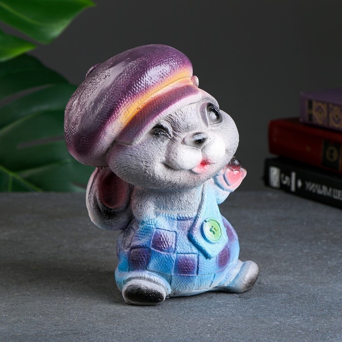 Копилка Копилка "Зайка в кепке" 12х15х18см