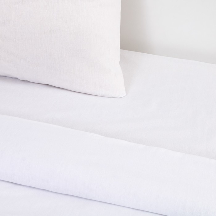 Постельное бельё 1,5 сп., размер 143х215 см, 145х214 см, 70х70 см - 1 шт., бязь отбеленная Постельное бельё 1,5 сп., размер 143х215 см, 145х214 см, 70х70 см - 1 шт., бязь отбеленная