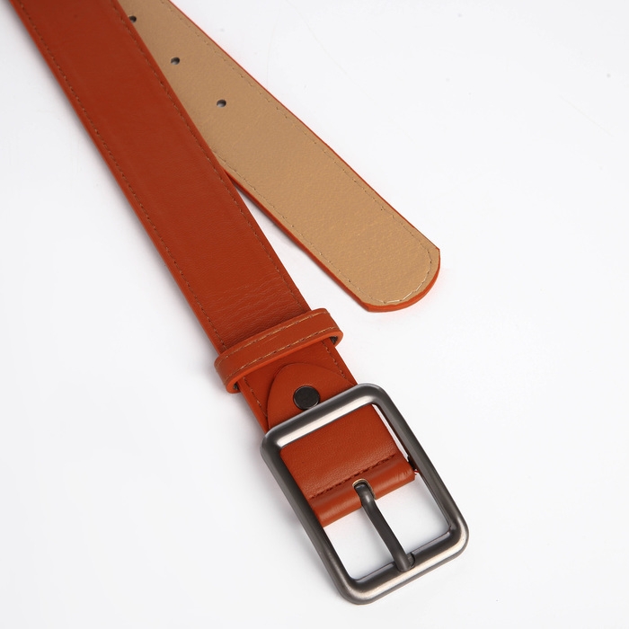 Ремень женский, ширина 3,5 см, цвет рыжий Ремень женский, ширина 3,5 см, цвет рыжий