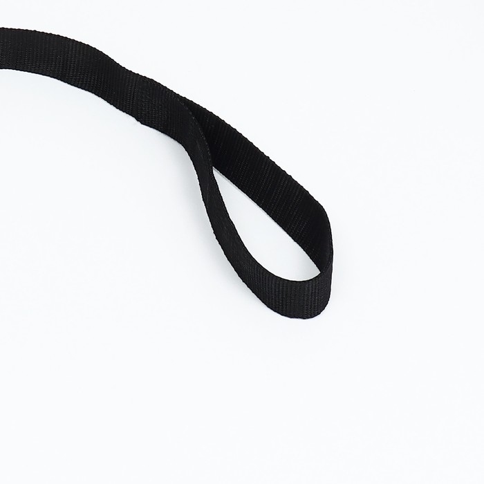 Поводок 2 м х 3 см, чёрный Поводок 2 м х 3 см, чёрный