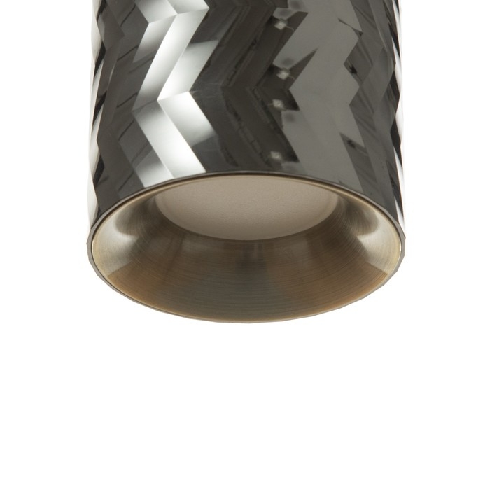 Светильник Светильник "Астер" GU10 черный хром 7,5х7,5х13 см