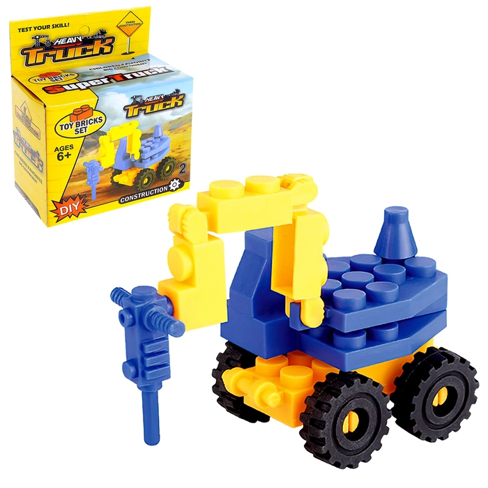 Конструктор «Строительная техника», МИКС Конструктор «Строительная техника», МИКС