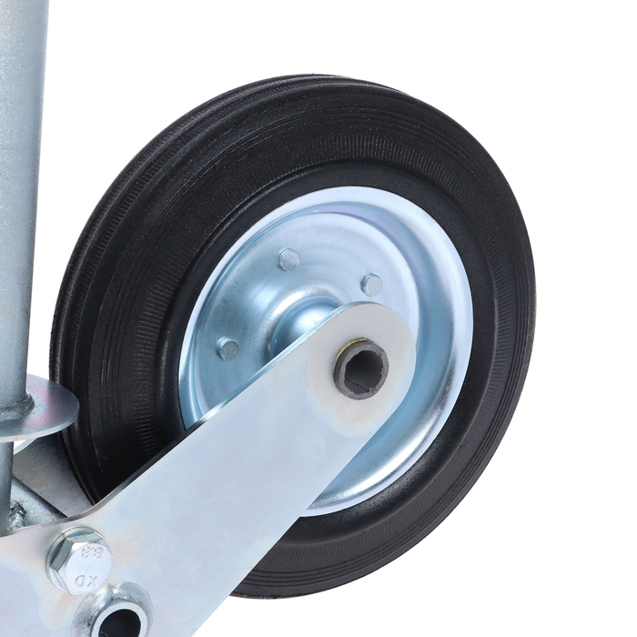 Опорное колесо прицепа, автоматическая блокировка, Ø 42 мм, нагрузка до 150 кг Опорное колесо прицепа, автоматическая блокировка, Ø 42 мм, нагрузка до 150 кг