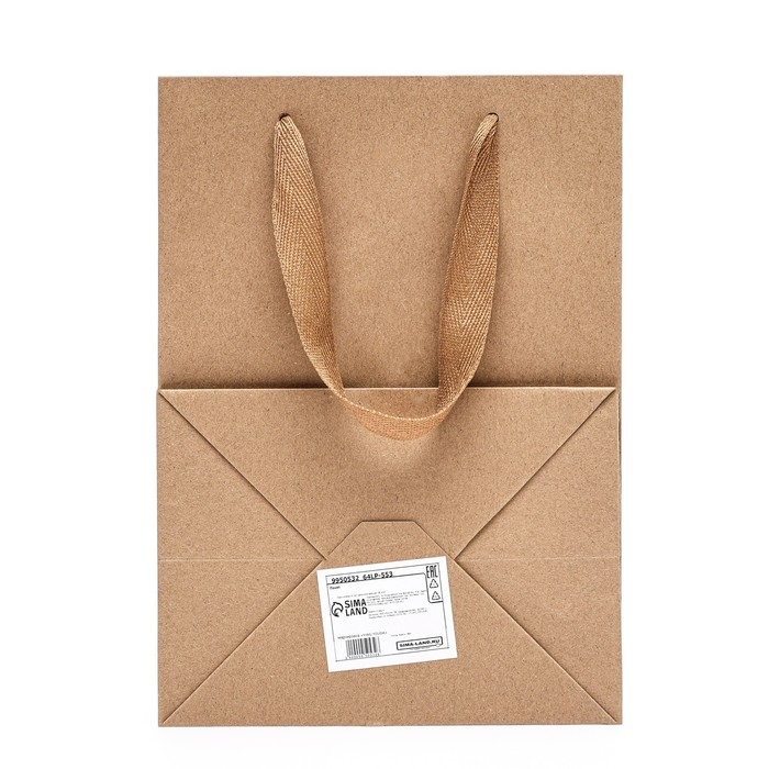 Пакет подарочный, с окном, 25 х 18 х 13 см, крафт, 1шт. Пакет подарочный, с окном, 25 х 18 х 13 см, крафт, 1шт.