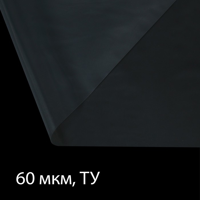 Плёнка полиэтиленовая, толщина 60 мкм, 3 × 100 м, рукав (1,5 м × 2), прозрачная, 1 сорт, Эконом 50 %, Greengo Плёнка полиэтиленовая, толщина 60 мкм, 3 × 100 м, рукав (1,5 м × 2), прозрачная, 1 сорт, Эконом 50 %, Greengo