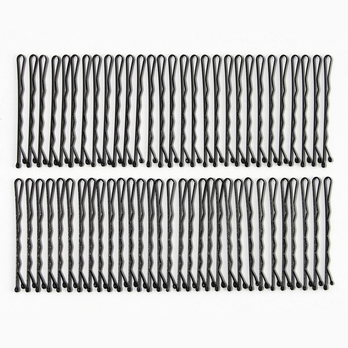 Невидимки для волос «Нежность» 60 шт, 4,5 см Невидимки для волос «Нежность» 60 шт, 4,5 см