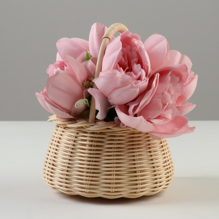 Корзина плетеная, 15,5 x 8/19,5 см, ротанг Корзина плетеная, 15,5 x 8/19,5 см, ротанг